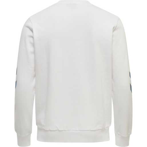 hmlLEGACY SWEATSHIRT, WHITE, packshot