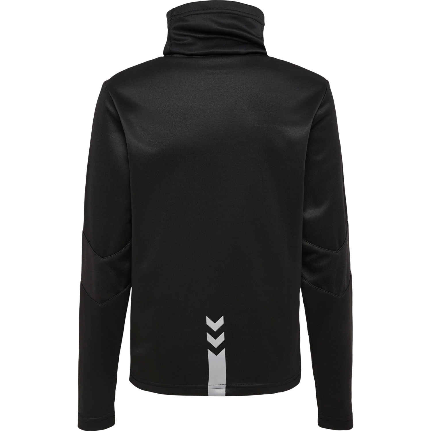 hmlACTIVE WINTER CREW SWEAT KIDS, BLACK, packshot