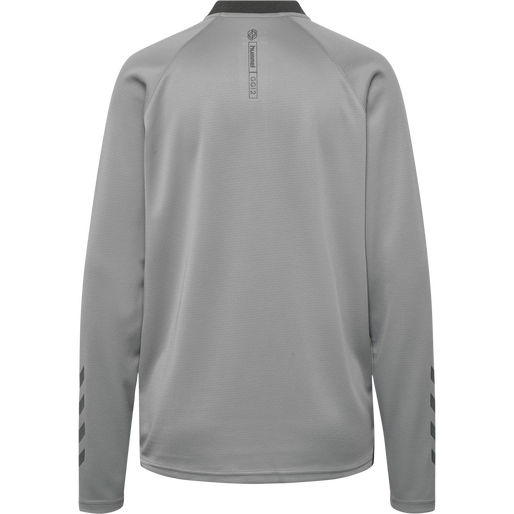 hmlGG12 ACTION HALF ZIP SWEAT WOMAN, ALLOY, packshot