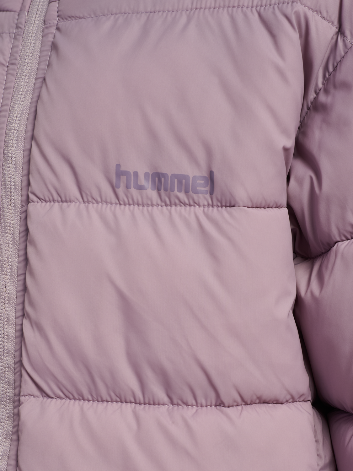 hmlJR LIGHTWEIGHT PUFFER JACKET, SEA FOG, packshot
