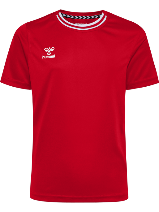 PLAYFUL SS JERSEY KIDS, TRUE RED, packshot