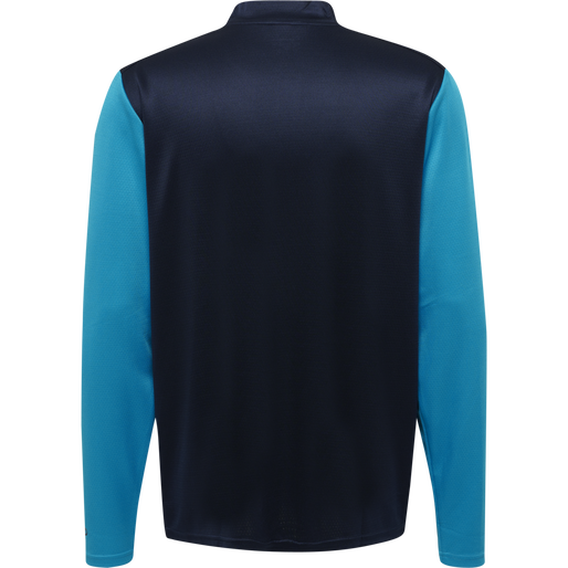 hmlONGRID 1/2 ZIP POLY SWEAT, MARINE/ATOMIC BLUE hmlONGRID 1/2 ZIP POLY SWEAT, MARINE/ATOMIC BLUE, packshot