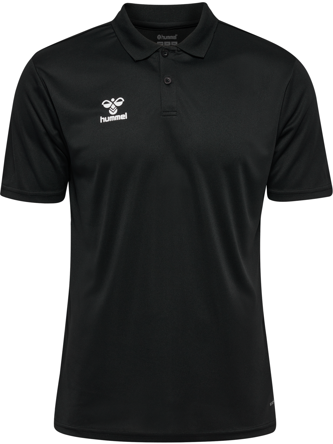 hmlESSENTIAL POLO, BLACK, packshot