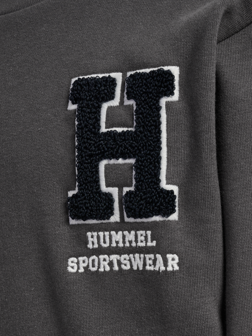 hmlALLTON SWEATSHIRT, FORGED IRON, packshot