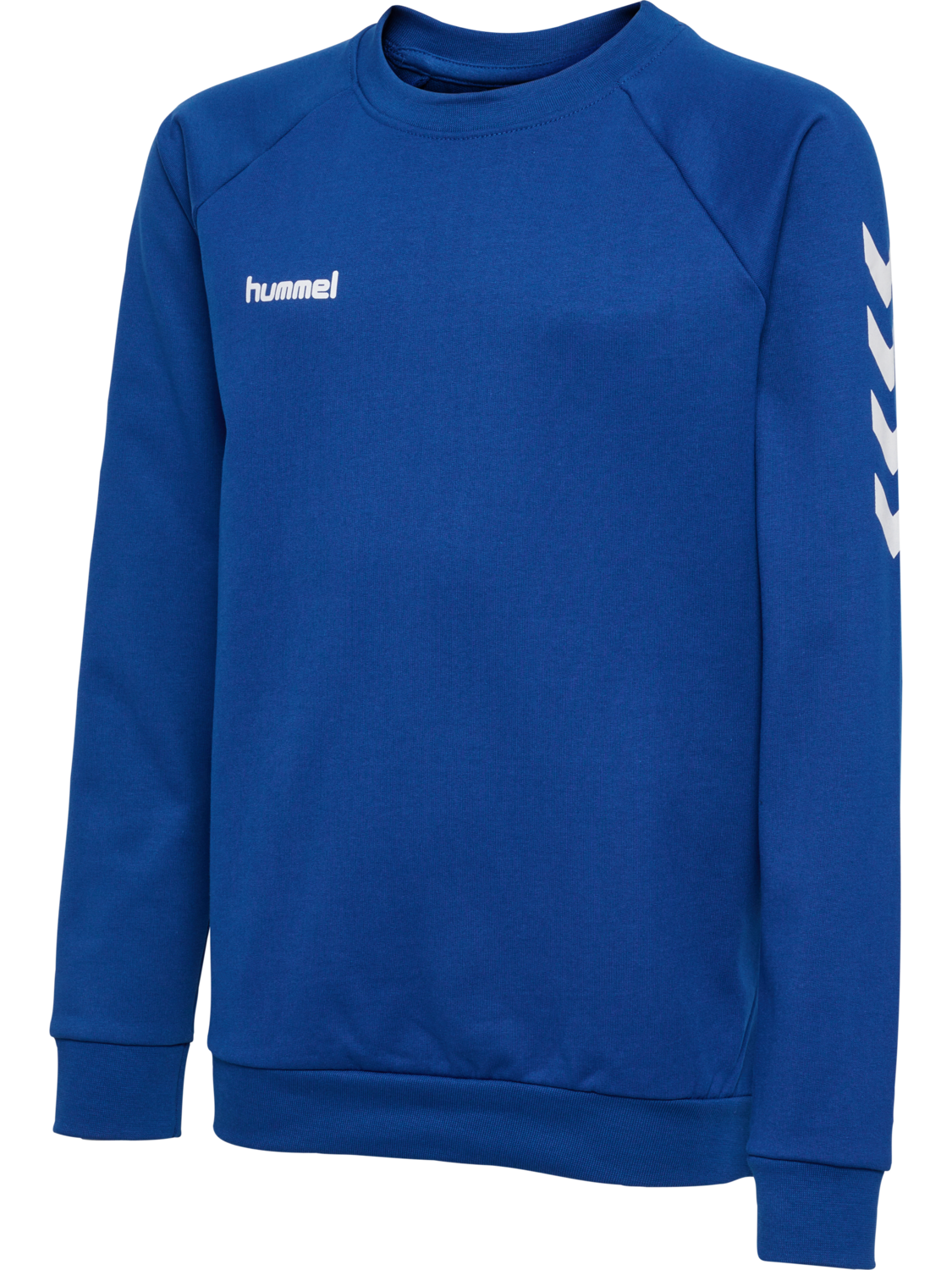 HUMMEL GO KIDS COTTON SWEATSHIRT, TRUE BLUE, packshot