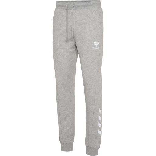 hmlISAM 2.0 REGULAR PANTS, GREY MELANGE, packshot