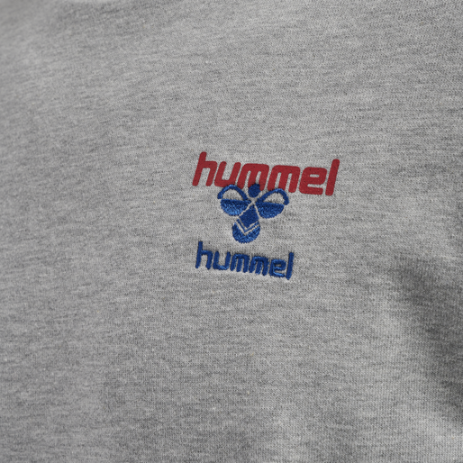 hmlIC DAYTON SWEATSHIRT, GREY MELANGE, packshot