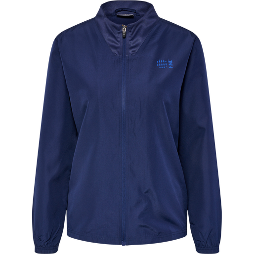 hmlCOURT WOVEN JACKET WOMAN, MARINE hmlCOURT WOVEN JACKET WOMAN, MARINE, packshot