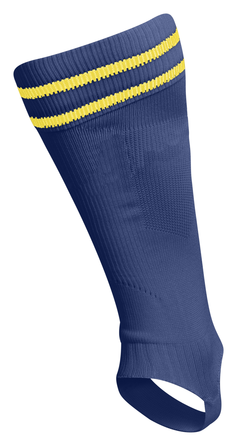 ELEMENT FOOTBALL SOCK FOOTLESS, TRUE BLUE/SPORTS YELLOW, packshot