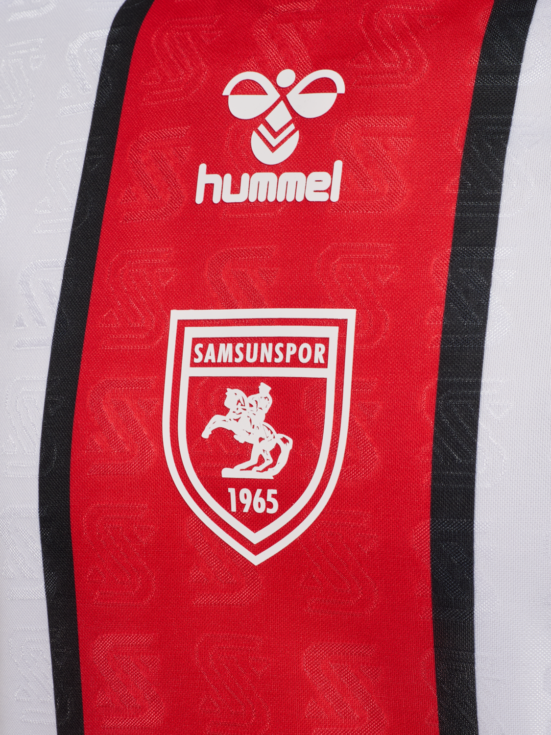 SAMSUN MILLENIUM JERSEY S/S 24/25, WHITE/TRUE RED, packshot