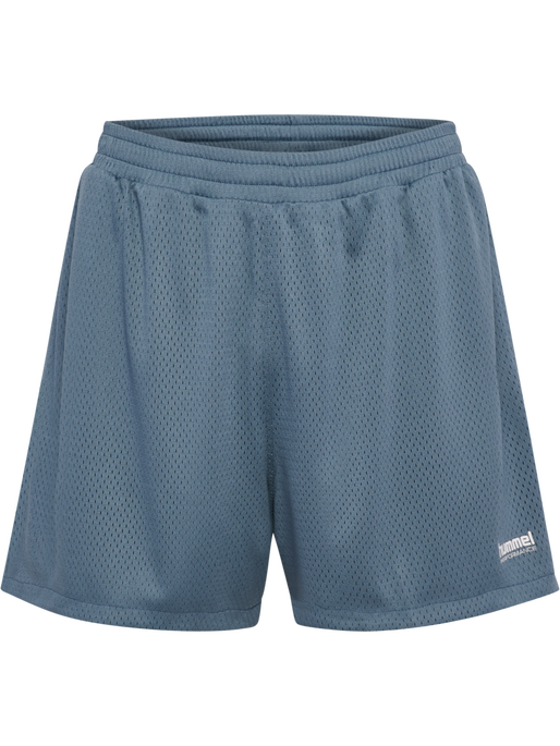 hmlPULSE MESH SHORTS, BLUE MIRAGE, packshot