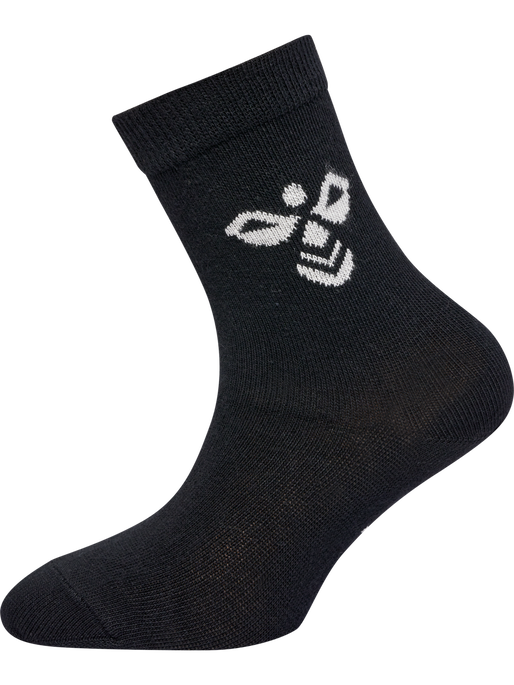 SUTTON 3-PACK SOCK, BLACK/GREY MELANGE/BLUE NIGHTS SUTTON 3-PACK SOCK, BLACK/GREY MELANGE/BLUE NIGHTS, packshot