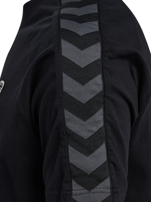 hmlARCHIVE LOOSE T-SHIRT S/S, BLACK, packshot