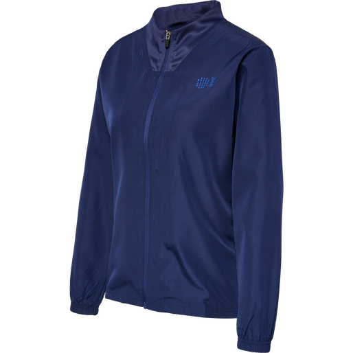 hmlCOURT WOVEN JACKET WOMAN, MARINE hmlCOURT WOVEN JACKET WOMAN, MARINE, packshot