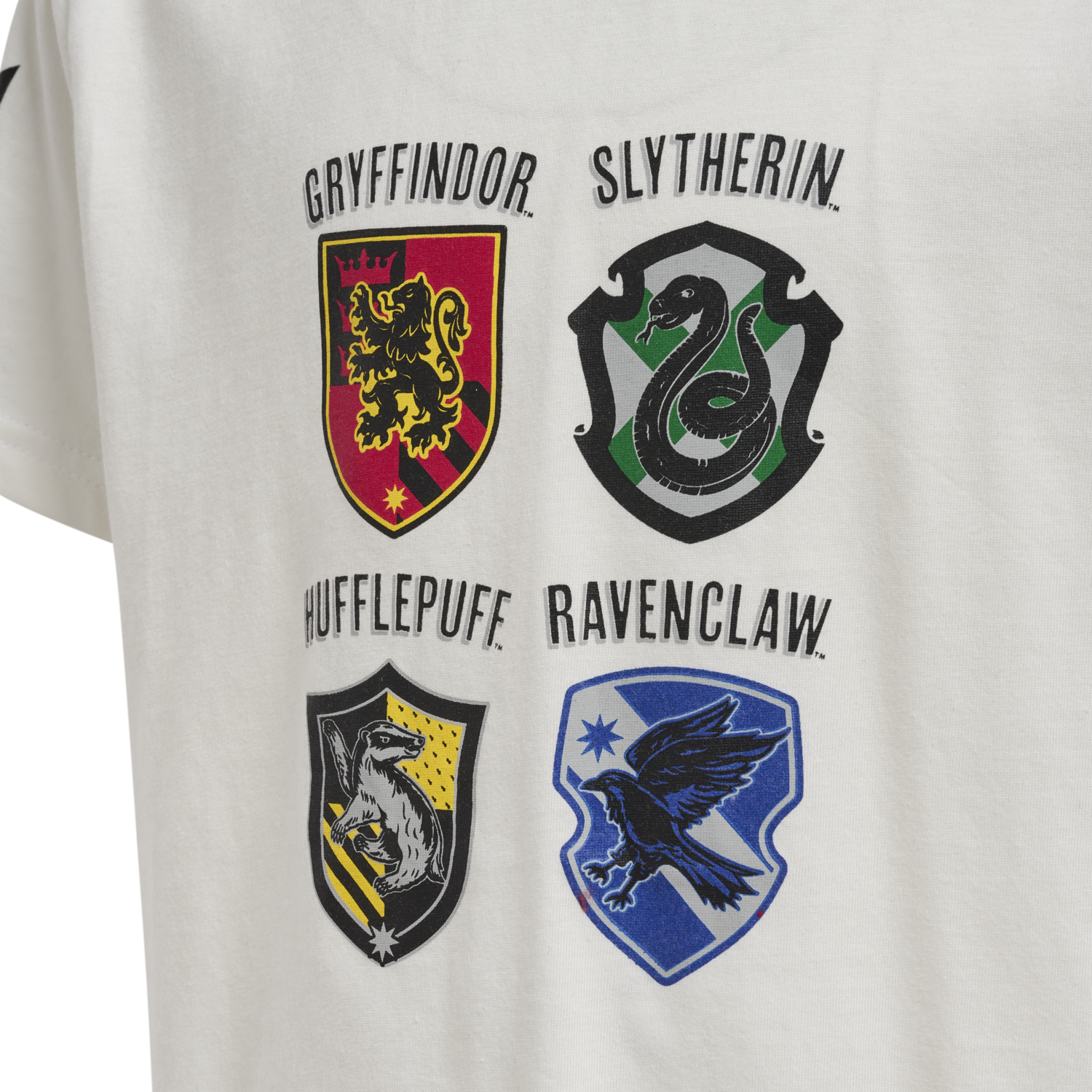 hmlHARRY POTTER TRES T-SHIRT S/S, MARSHMALLOW, packshot