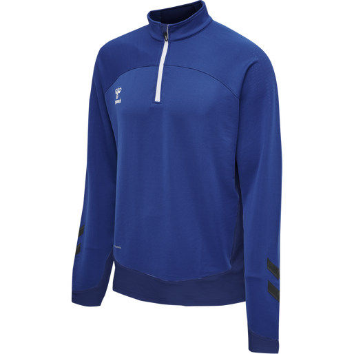 hmlLEAD HALF ZIP KIDS , TRUE BLUE, packshot