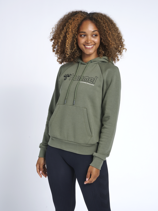 hmlNONI HOODIE, BEETLE, model