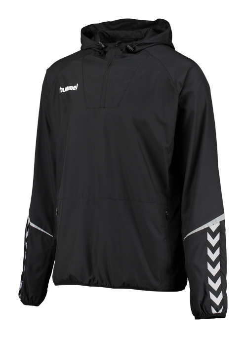 AUTH. CHARGE LIGHT WEIGHT WINDBREAKER, BLACK, packshot