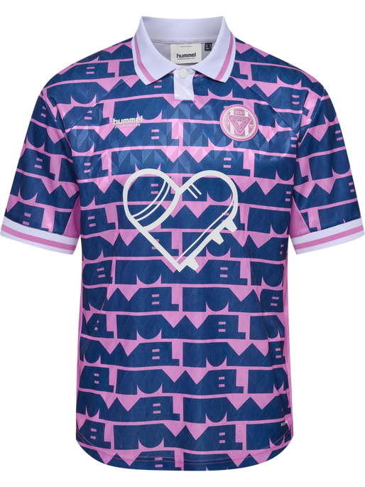 hmlLOOSE SOCCER JERSEY LOVE, VIOLET hmlLOOSE SOCCER JERSEY LOVE, VIOLET, packshot