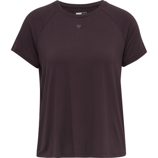 hmlFIONA T-SHIRT, FUDGE, packshot