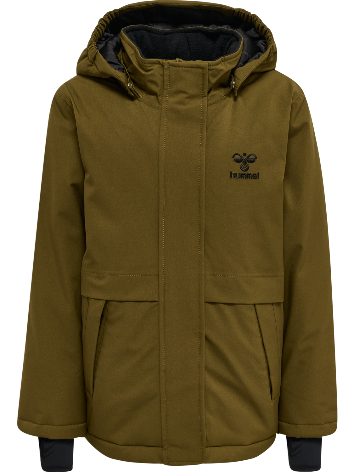 hmlURBAN TEX JACKET, DARK OLIVE, packshot