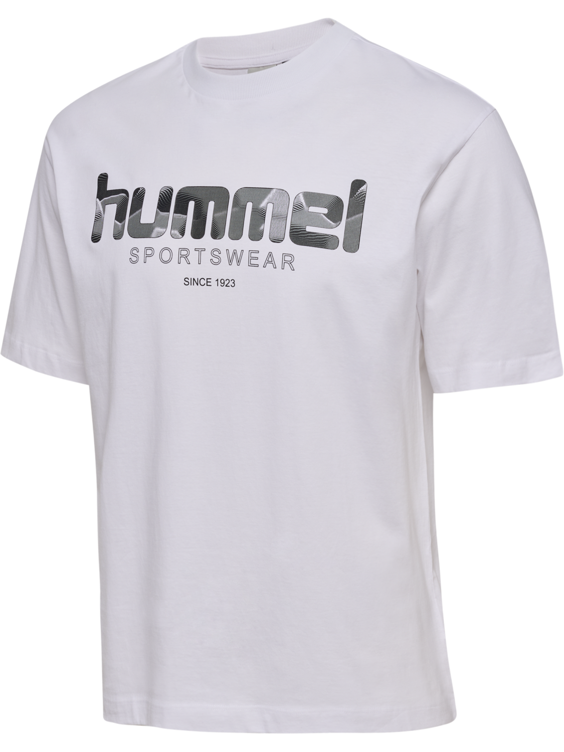 hmlCLUB LOGO T-SHIRT S/S, WHITE, packshot