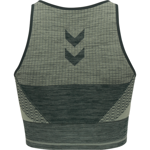 hmlVERA SEAMLESS SPORTS TOP, DARKEST SPRUCE, packshot