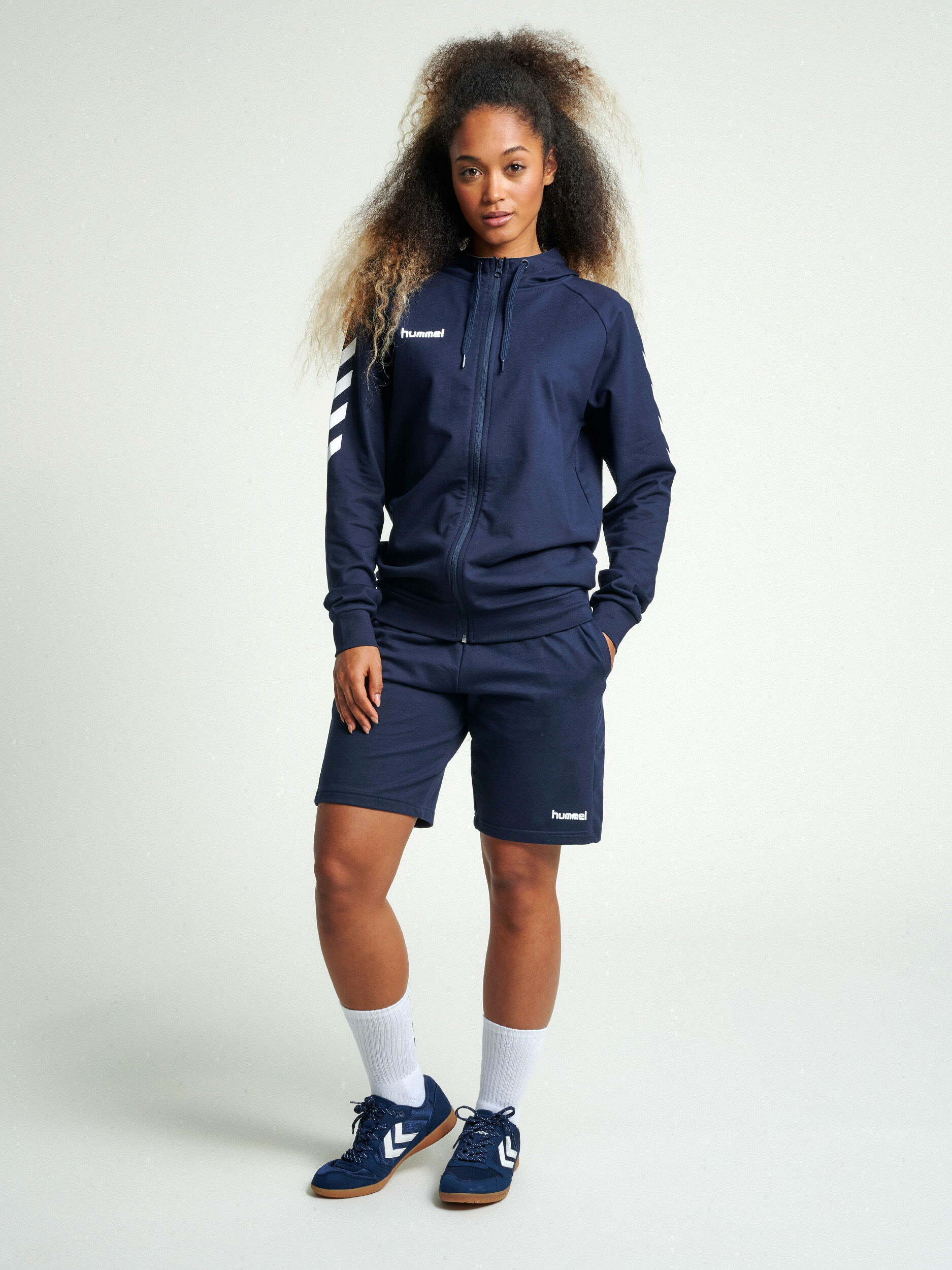 HUMMEL GO COTTON BERMUDA SHORTS WOMAN