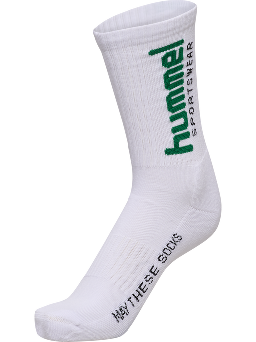 hml3-PACK SOCKS SPORTSWEAR BIG, WHITE/BARBADOSCHERRY/EDEN/SKYD hml3-PACK SOCKS SPORTSWEAR BIG, WHITE/BARBADOSCHERRY/EDEN/SKYD, packshot