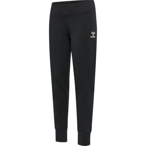 hmlMOVE GRID COTTON TIGHTS, BLACK, packshot