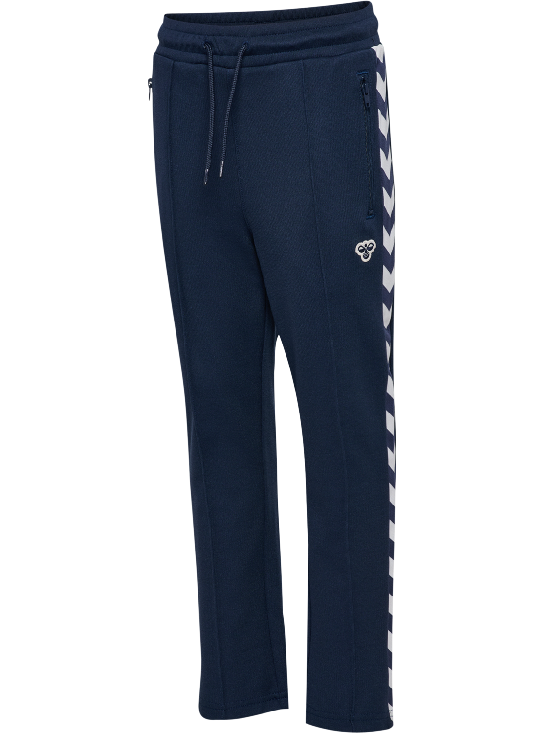 hmlJR ARCHIVE REGULAR POLY PANTS, DRESS BLUES, packshot