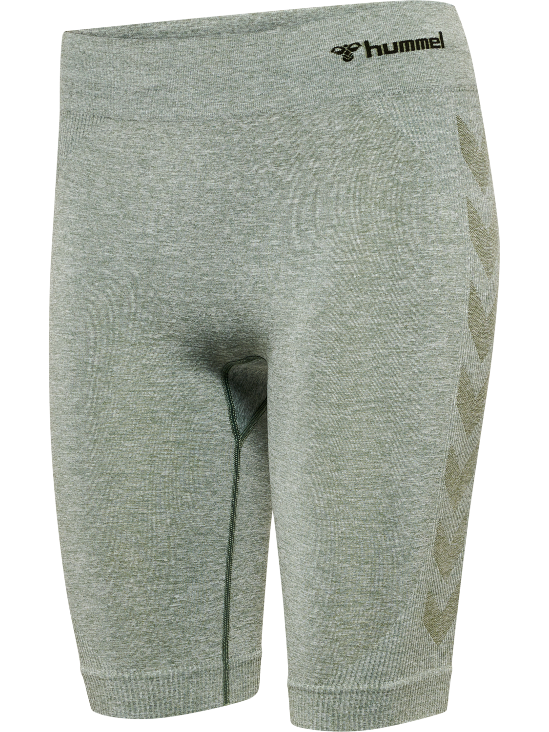 hmlCI SEAMLESS CYCLING SHORTS, LILY PAD MELANGE, packshot
