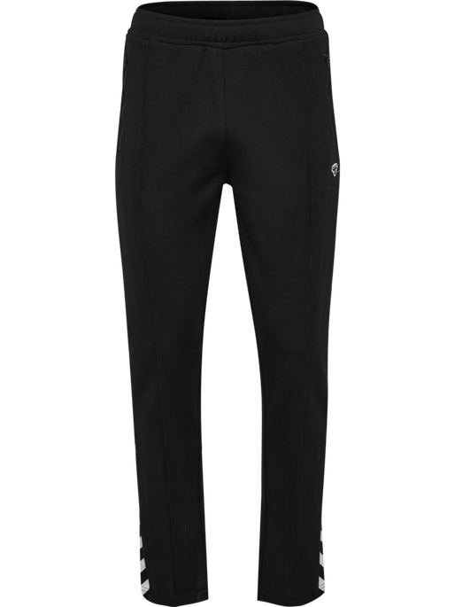 hmlARCHIVE REGULAR POLY PANTS, BLACK hmlARCHIVE REGULAR POLY PANTS, BLACK, packshot