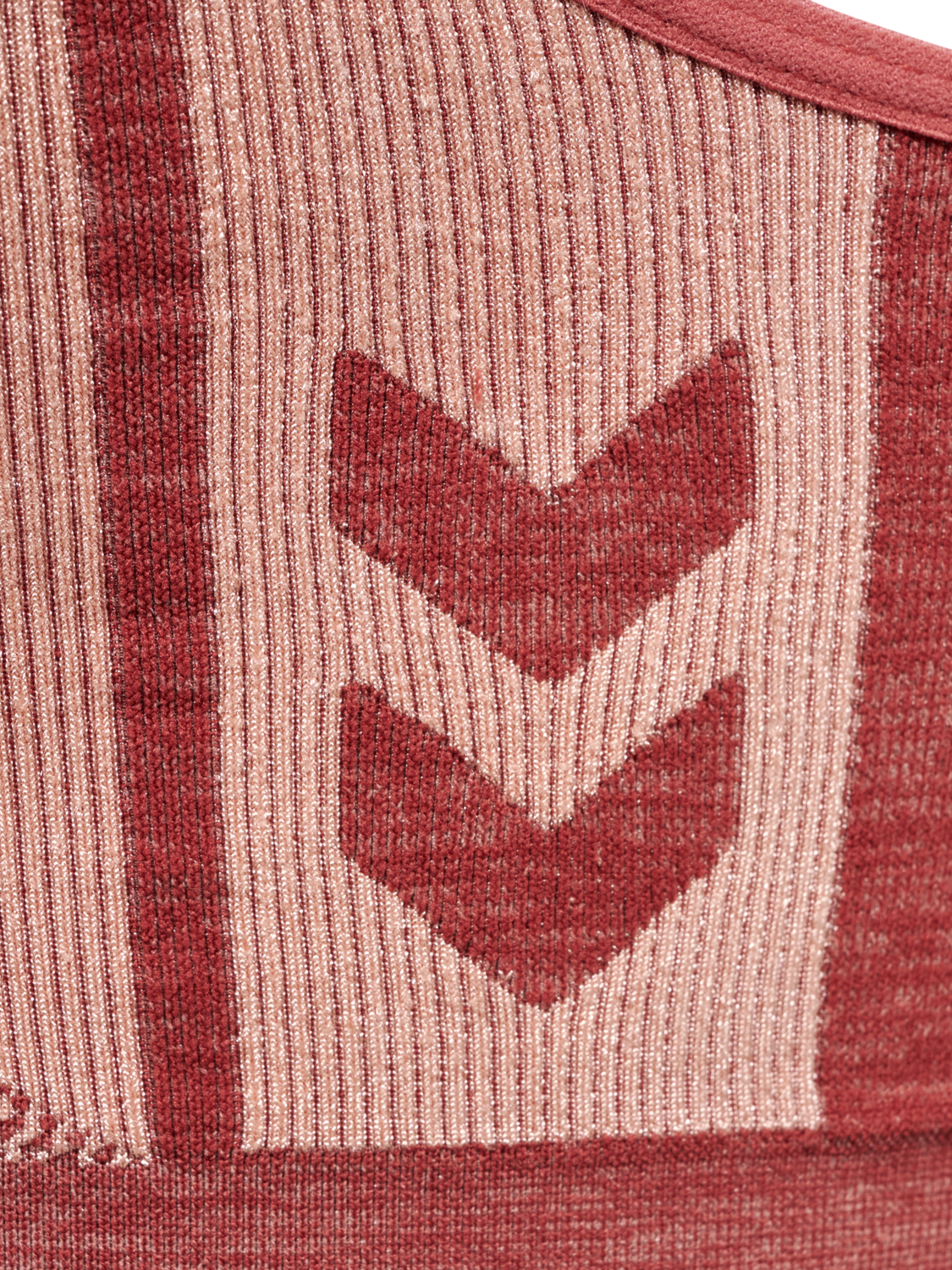 hmlCLEA SEAMLESS  SPORTS TOP, WITHERED ROSE/ROSE TAN MELANGE, packshot