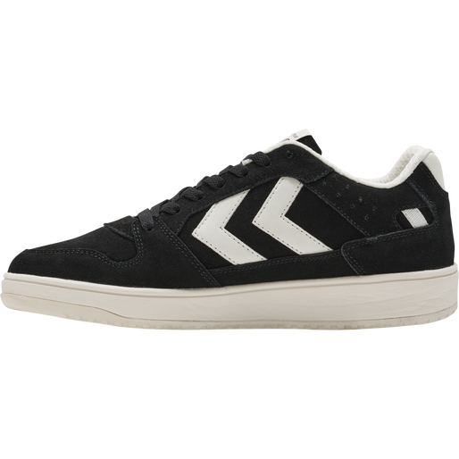 ST. POWER PLAY SUEDE, BLACK/WHITE, packshot