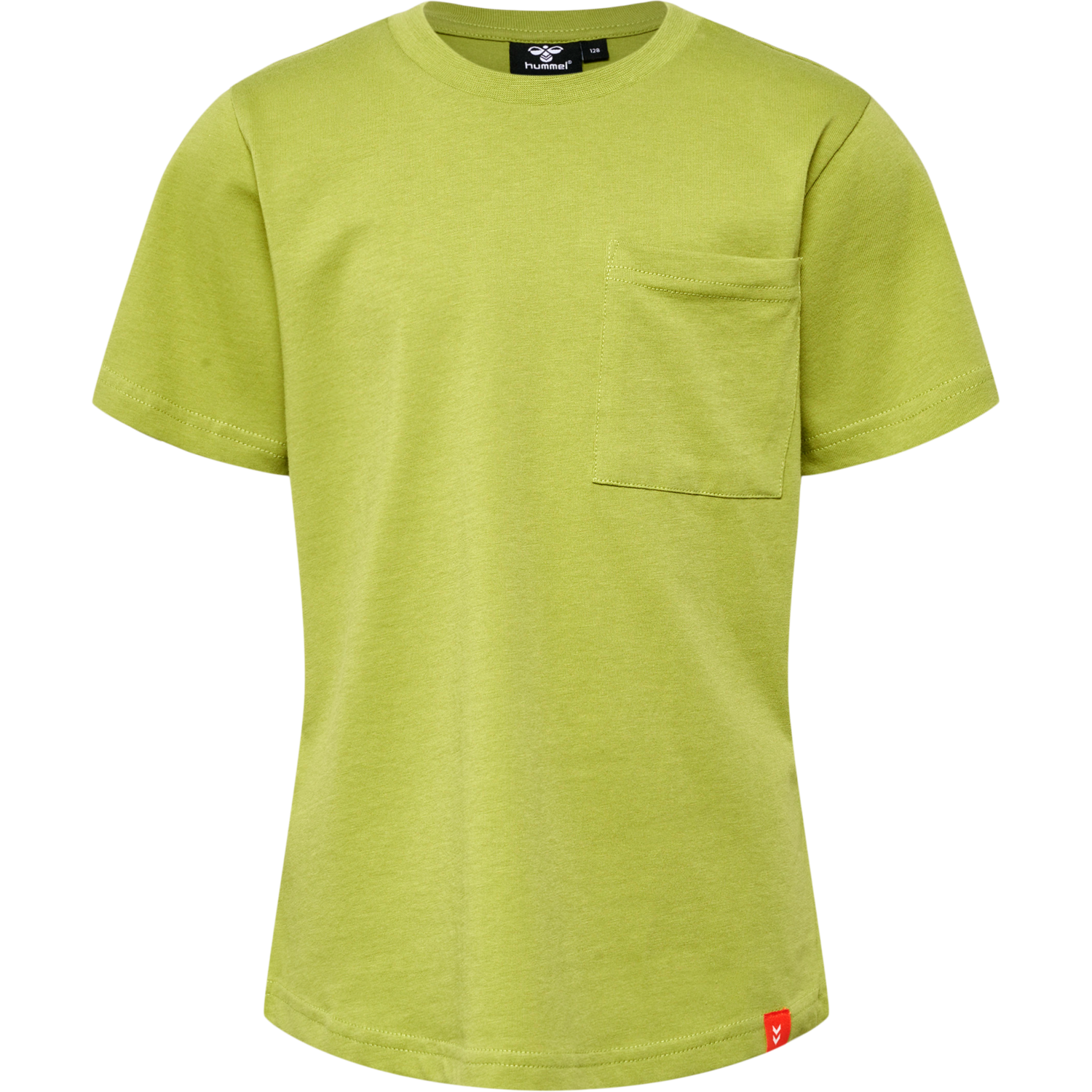hmlRUSH T-SHIRT S/S, GREEN OLIVE, packshot
