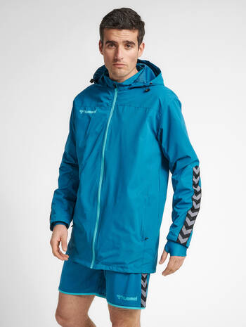 hmlAUTHENTIC ALL-WEATHER JACKET, CELESTIAL, model