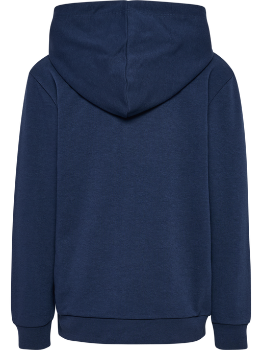 hmlJR BASE HOODIE, DRESS BLUES, packshot