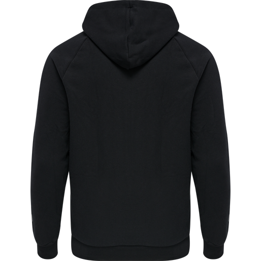 hmlISAM ZIP HOODIE, BLACK, packshot