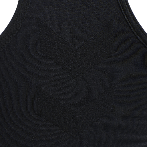 hmlTIF SEAMLESS SPORTS TOP, BLACK hmlTIF SEAMLESS SPORTS TOP, BLACK, packshot
