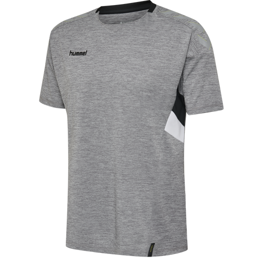 TECH MOVE JERSEY S/S, GREY MELANGE, packshot