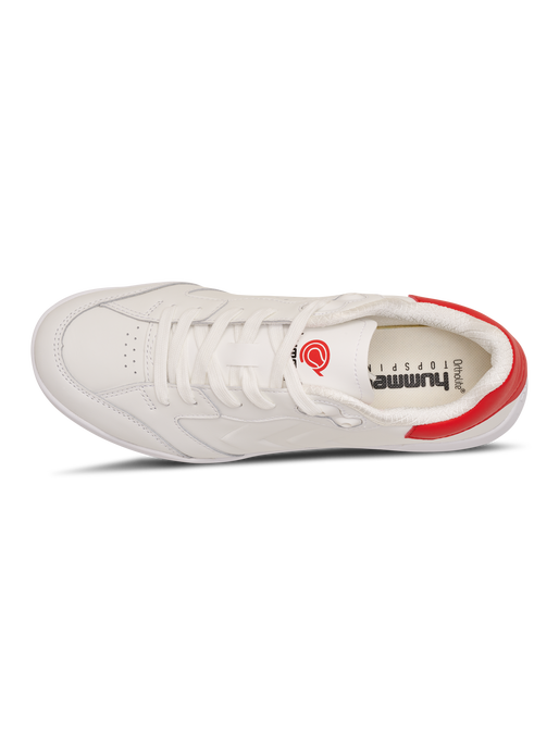 TOP SPIN REACH LX-E SPORT, WHITE/RED, packshot