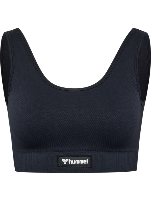 hmlALIVE SEAMLESS BRA, BLACK hmlALIVE SEAMLESS BRA, BLACK, packshot