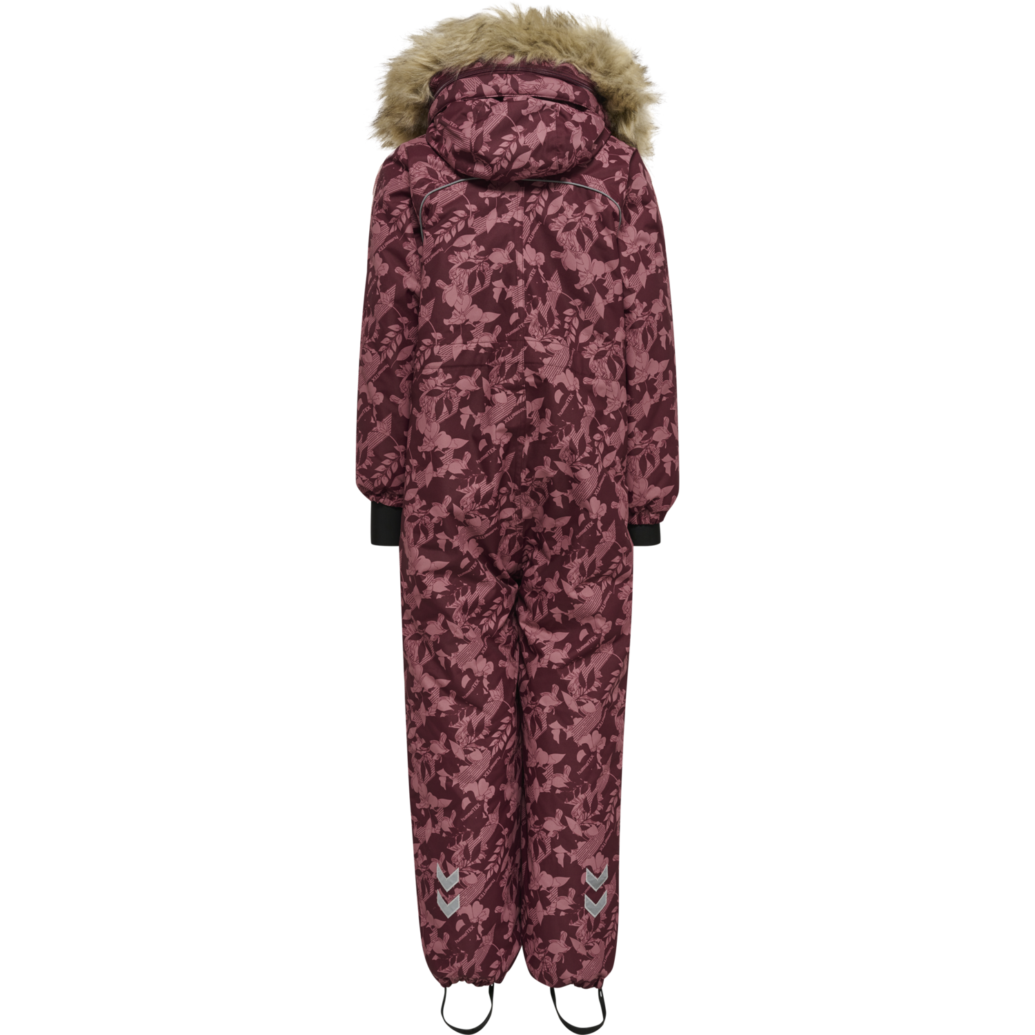 hmlICY TEX SNOWSUIT, WINDSOR WINE, packshot