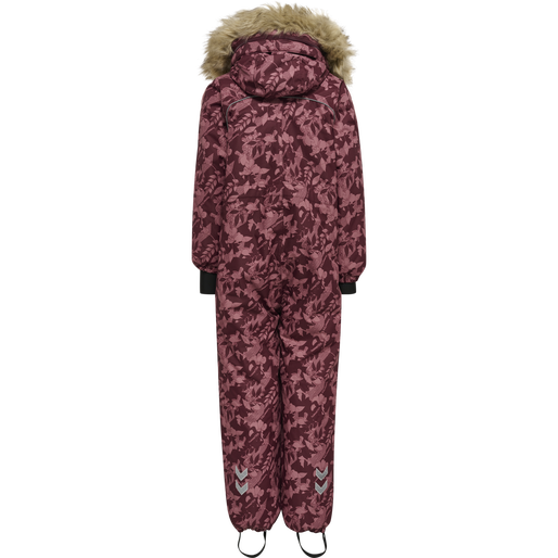 hmlICY TEX SNOWSUIT, WINDSOR WINE, packshot