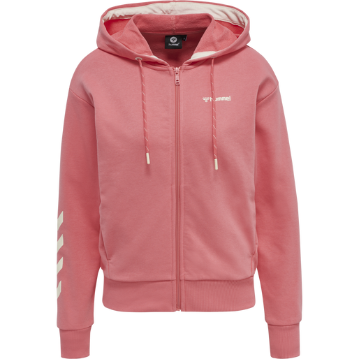 HMLMOSSA ZIP HOODIE, 4318, packshot