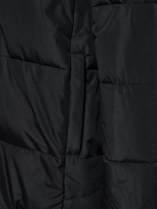hmlLGC NICOLA PUFF JACKET, BLACK hmlLGC NICOLA PUFF JACKET, BLACK, packshot