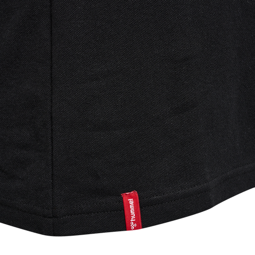 hmlRED CLASSIC POLO WOMAN, BLACK, packshot