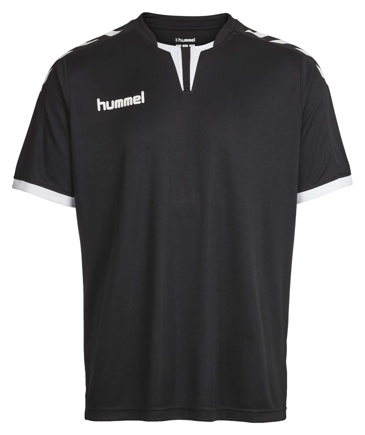 CORE SS POLY JERSEY, BLACK PR, packshot