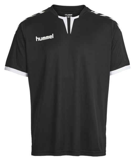 CORE SS POLY JERSEY, BLACK PR, packshot